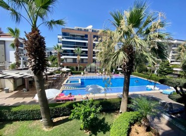 Furnished two bedroom apartment 120m², with a modern interior, in a residence with facilities, Oba, Alanya ID-15659 фото-14