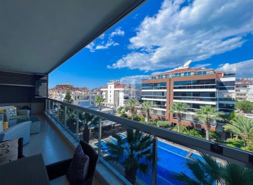 Elegant furnished apartment 2+1, 120m², in a residence with facilities, Oba, Alanya ID-15660 фото-13