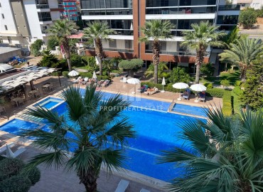Elegant furnished apartment 2+1, 120m², in a residence with facilities, Oba, Alanya ID-15660 фото-17