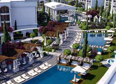 Фешенебельный инвестиционный проект класса премиум: апартаменты 34-60м²  в концепции отеля, Бафра, Искеле, Северный Кипр ID-15668 фото-7