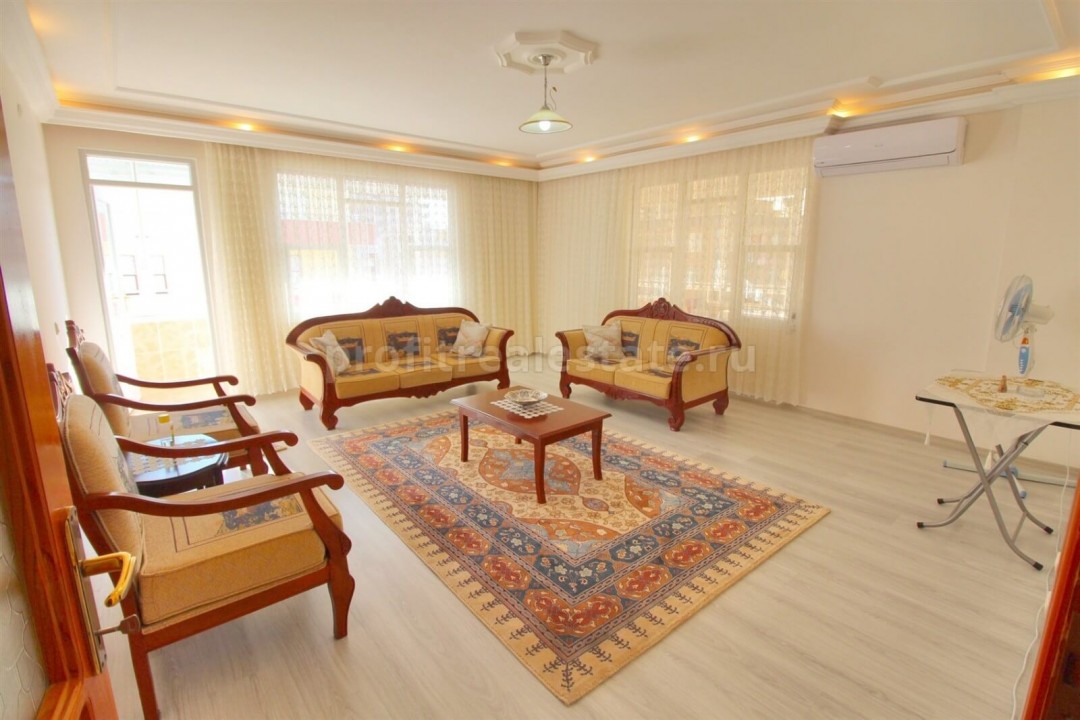 Квартира в Махмутларе, с мебелью и бытовой техникой, 125 кв.м. ID-1210 фото-1