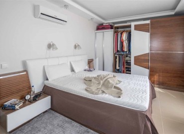 Видовая меблированная квартира с двумя спальнями, 105м², с выходом в сад в районе Алании Хасбахче ID-15669 фото-6