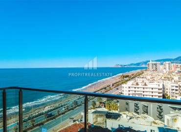 Elegant view apartment 2+1, on the first coastline, in a residence with extensive facilities, Mahmutlar, Alanya ID-15672 фото-18