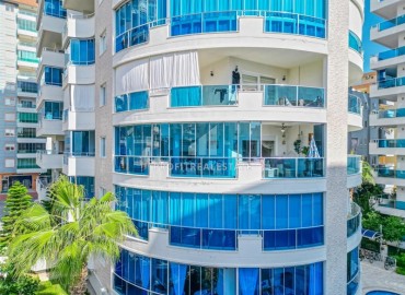 Magnificent furnished apartment 2+1, 134 m², with glazed balcony, 200 meters from the sea, Mahmutlar, Alanya ID-15673 фото-20