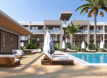 Инвестиционный проект элитной недвижимости: квартиры и студии, 47-80м² в резиденции в районе Каршияка в Кирении, Северный Кипр ID-15675 фото-3