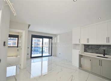 New apartment 2+1, 80m², fully finished in a premium new building, 150m from the sea in Kargicak, Alanya ID-15682 фото-3