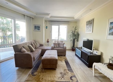 Furnished two bedroom apartment, 105m², 350m from the sea in Oba, Alanya, at a competitive price ID-15690 фото-2