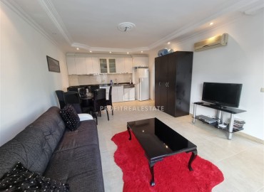 Furnished one bedroom apartment, 65m², in a residence with rich facilities in Alanya - Cikcilli area ID-15691 фото-5