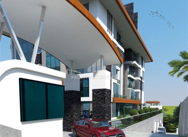 Investment project in installments from the developer, 64-232m² 400 meters from the sea, with facilities, Kestel, Alanya ID-15693 фото-5
