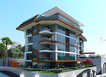 Investment project in installments from the developer, 64-232m² 400 meters from the sea, with facilities, Kestel, Alanya ID-15693 фото-8