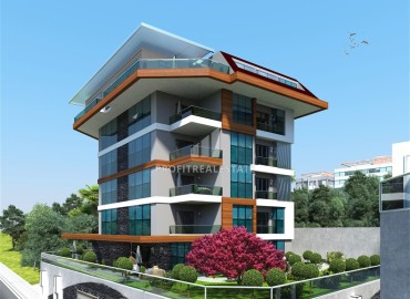 Investment project in installments from the developer, 64-232m² 400 meters from the sea, with facilities, Kestel, Alanya ID-15693 фото-10