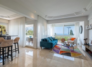 Элегантная квартира 2+1, 120м², с дизайнерским интерьером и потрясающим видом в центре Алании в 200м от пляжа Дамлаташ ID-15696 фото-6