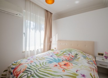 Элегантная квартира 2+1, 120м², с дизайнерским интерьером и потрясающим видом в центре Алании в 200м от пляжа Дамлаташ ID-15696 фото-17