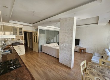 Spacious, bright three-bedroom apartment, furnished, 130 m² in the center of Alanya ID-15701 фото-2