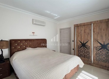 Меблированная вилла в классическом стиле, с видом на Средиземное море, с тремя спальнями, 250м², Каргыджак, Аланья ID-15704 фото-15