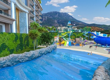 Luxury property in Mahmutlar, Alanya: one bedroom apartment, 68m², in a luxury residence under construction, ID-15707 фото-7