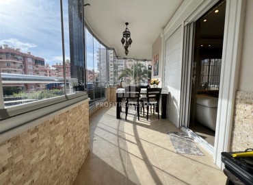 Elegant furnished apartment 2+1, 300 meters from the sea, with a glass balcony, Mahmutlar, Alanya ID-15716 фото-12