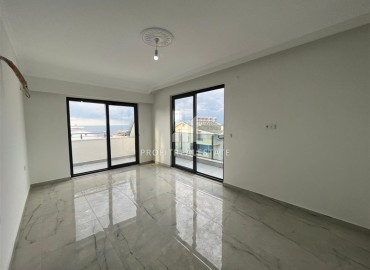 New penthouse with panoramic views of the Mediterranean Sea, two bedrooms, unfurnished, 125m², Avsallar, Alanya ID-15719 фото-2