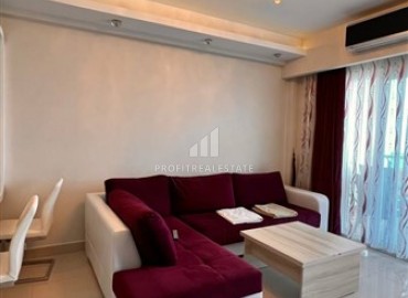 Furnished one-bedroom apartment 55m², with a modern interior, in a fashionable residence, Mahmutlar, Alanya ID-15722 фото-3