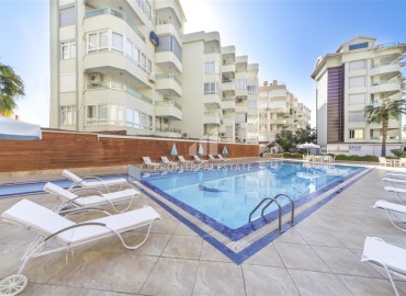 Modern furnished apartment 2+1, 100m², overlooking the Mediterranean Sea, on the first coastline, Oba, Alanya ID-15724 фото-14