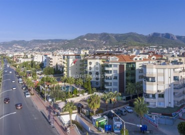 Modern furnished apartment 2+1, 100m², overlooking the Mediterranean Sea, on the first coastline, Oba, Alanya ID-15724 фото-18