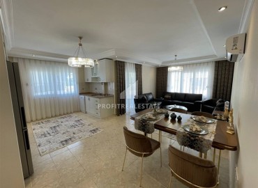 Elegant furnished apartment 2+1, 100 m², ready to move in, 100 meters from the beach, Tosmur, Alanya ID-15726 фото-3