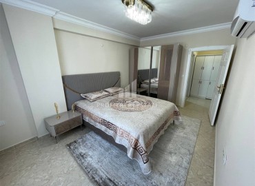 Elegant furnished apartment 2+1, 100 m², ready to move in, 100 meters from the beach, Tosmur, Alanya ID-15726 фото-12