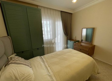 Elegant furnished apartment 2+1, 100 m², ready to move in, 100 meters from the beach, Tosmur, Alanya ID-15726 фото-13