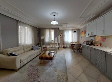 Furnished two bedroom apartment 110 m², with a glazed balcony, 250 meters from the sea, Mahmutlar, Alanya ID-15733 фото-5