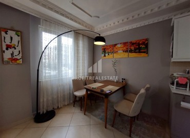Меблированная трёхкомнатная квартира 110м², с застекленным балконом, в 250 метрах от моря,  Махмутлар, Аланья ID-15733 фото-6