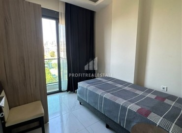 Furnished compact apartment 1+1, 40m², in an inexpensive residence with a swimming pool, in the Oba area, Alanya ID-15746 фото-6