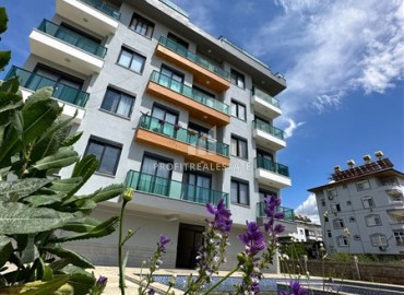 Furnished compact apartment 1+1, 40m², in an inexpensive residence with a swimming pool, in the Oba area, Alanya ID-15746 фото-11