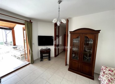 Furnished duplex 2+1, with access to the garden and panoramic sea views, on the first coastline, Demirtas, Alanya ID-15751 фото-4