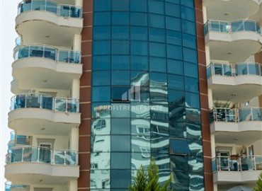 Меблированная трёхкомнатная квартира 120м², с видом на Средиземное море, в 200 метрах от пляжа,  Махмутлар, Аланья ID-15753 фото-1