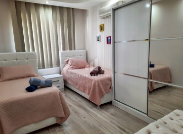 Furnished two bedroom apartment 120m², overlooking the Mediterranean Sea, 200 meters from the beach, Mahmutlar, Alanya ID-15753 фото-11