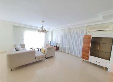 Furnished penthouse with panoramic views of the Mediterranean Sea, two bedrooms, 100 meters from the sea, Demirtas, Alanya ID-15759 фото-6