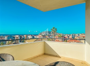 Видовая трехкомнатная квартира 130м² с панорамой на Средиземное море, в комплексе с инфраструктурой в Джикджилли, Аланья ID-15760 фото-15