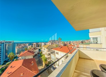 View two bedroom apartment 130 m² with views of the Mediterranean Sea, in a residence with facilities in Cikcilli, Alanya ID-15760 фото-16