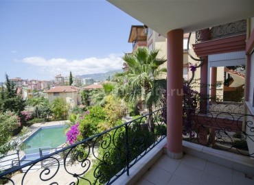 Amazing apartment-duplex with three bedrooms in a beautiful complex in Kestel ID-1216 фото-15