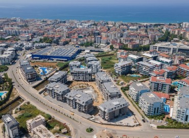 One bedroom apartment, 55 m², in a large-scale luxury residence built in 2023 in the Alanya region - Oba ID-15762 фото-10