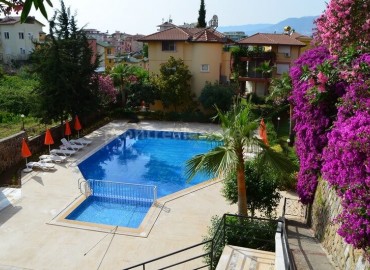 Amazing apartment-duplex with three bedrooms in a beautiful complex in Kestel ID-1216 фото-18