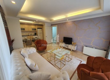 Designer two bedroom apartment, 115m², in a residence with a swimming pool in Cikcilli area, Alanya ID-15766 фото-2