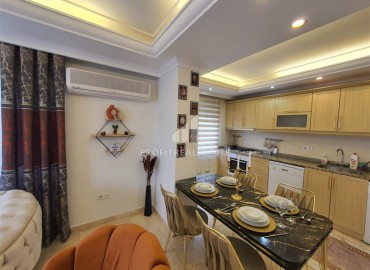 Designer two bedroom apartment, 115m², in a residence with a swimming pool in Cikcilli area, Alanya ID-15766 фото-4