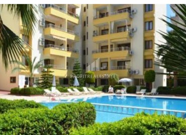 Inexpensive resale property: apartment 1+1, 60m², 250m from the sea with furniture and appliances in Mahmutlar, Alanya ID-15772 фото-12