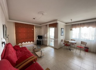 Видовая меблированная квартира с одной спальней, 60м² в уютном комплексе в Джикджилли, Алания ID-15773 фото-3