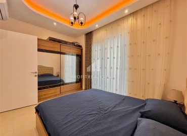 Stylish, cozy one bedroom apartment with furniture, 55 m², 450 meters from the sea, in a residence with facilities, Mahmutlar, Alanya ID-15774 фото-6