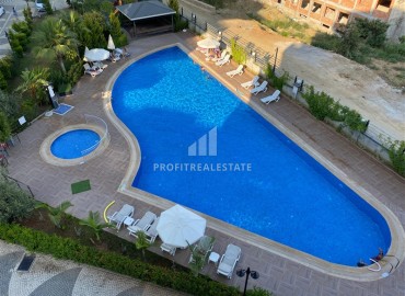 Furnished apartment 3+1, 165m², with a modern interior, in a residence with facilities in Oba, Alanya ID-15776 фото-17