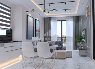 Stylish 1+1 apartment, 58m², in a premium residence at the commissioning stage in Avsallar, Alanya ID-15789 фото-8