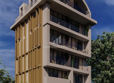 Двухкомнатная квартира 58м², в новостройке на финальном этапе строительства, в 400 метрах от моря, в центре Аланьи ID-15793 фото-9