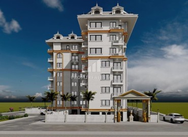 Двухкомнатная квартира без мебели, 49м², в новостройке с широкой инфраструктурой, в 550 метрах от моря, в центре Аланьи ID-15794 фото-2